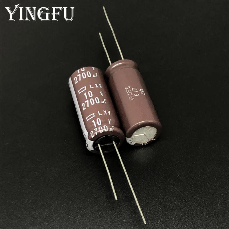 

5pcs/50pcs 2700uF 10V Japan NCC LXV Series 12.5x30mm Low Impedance 10V2700uF Aluminum Electrolytic Capacitor