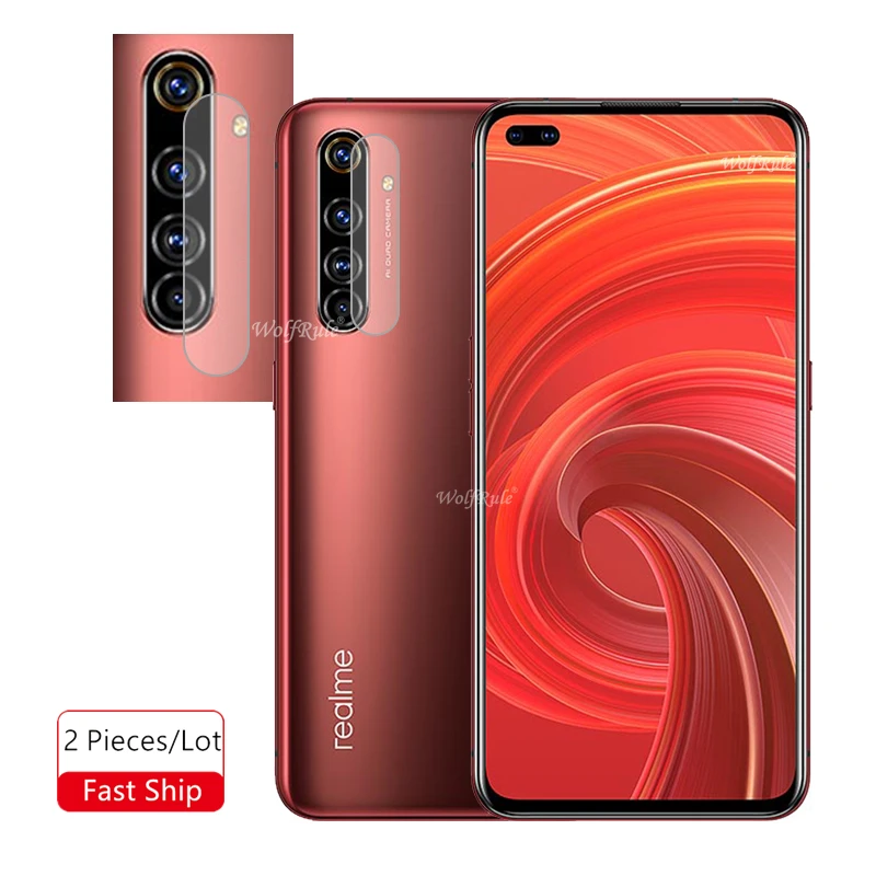 

2PCS Camera Lens Protective Glass For OPPO Realme X50 Pro Soft Tempered Glass Len Screen Protector Back Film OPPO Realme X50 Pro