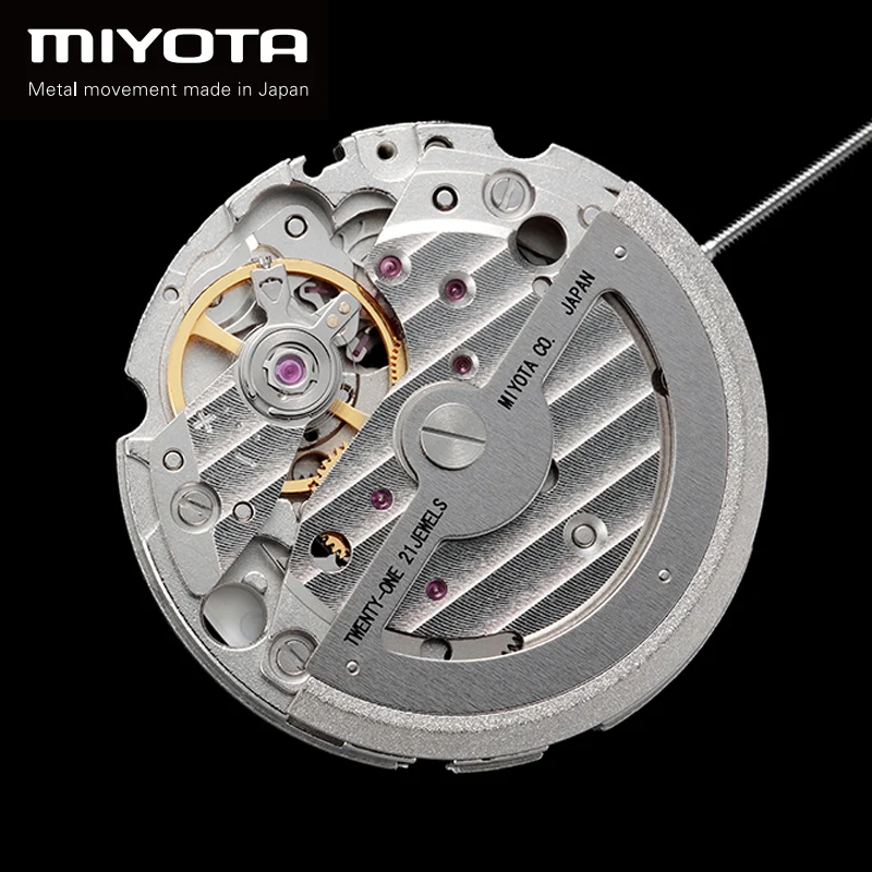 Miyota 8217 Movement Accessories Brand Watch Movement Single Calendar 21Jewels Nine Character Small Second Automatic Mechanical