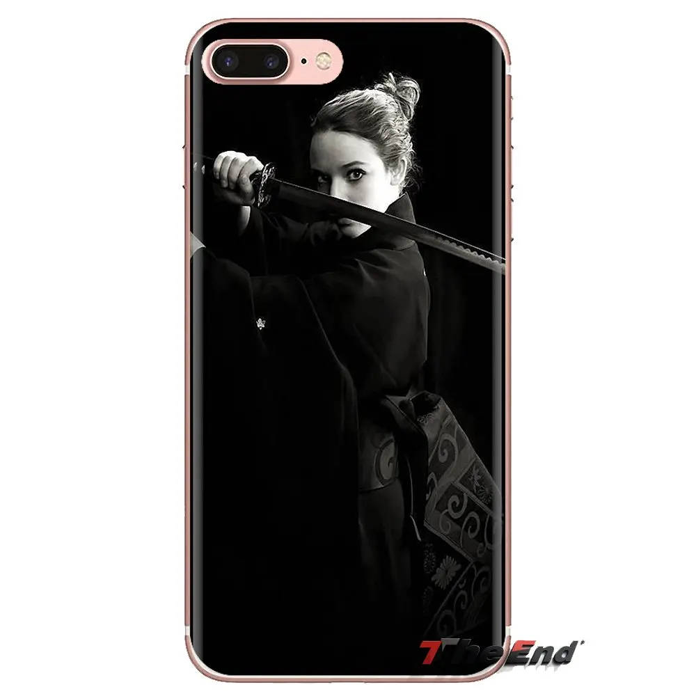 Soft Transparent Shell Covers Japan Samurai Girl For Huawei Mate Honor 4C 5C 5X 6X 7 7A 7C 8 9 10 8C 8X 20 Lite Pro |