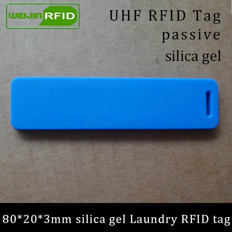 UHF RFID бирка Прачечная мягкий силикагель моющиеся Жаростойкие 915 м 868 м 860-960 м Alien H3 EPC Gen2 6C пассивные карты дальнего действия RFID бирка