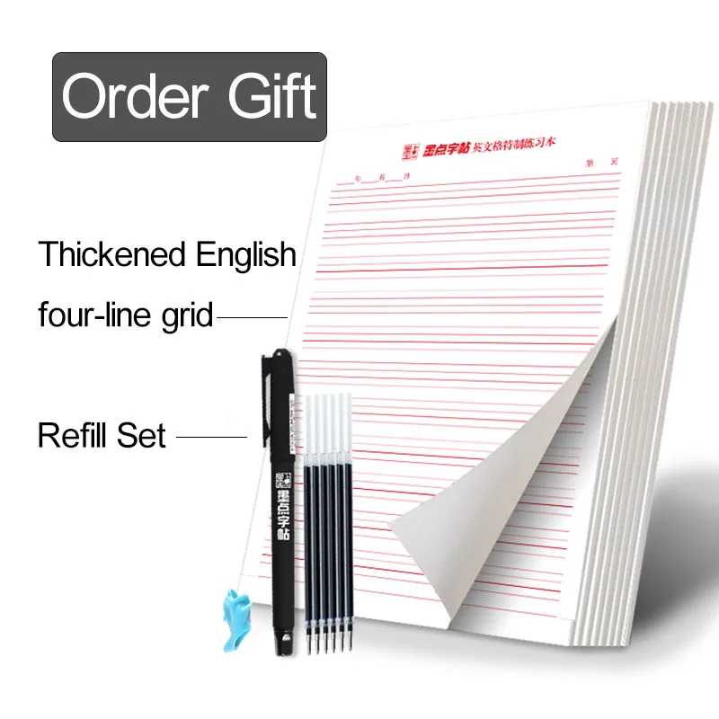 5 книг учебная книга на английском языке для каллиграфии набор упражнений