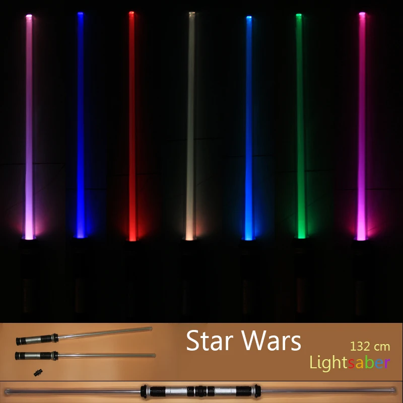 Световые мечи для мальчиков и детей 2 шт. мигающий меч игрушки косплея забавный