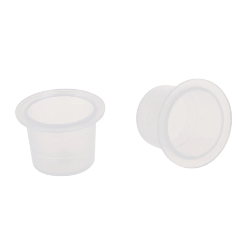 200 Пластиковые средние татуировки Чернила чашки колпачки-держатели поставки |