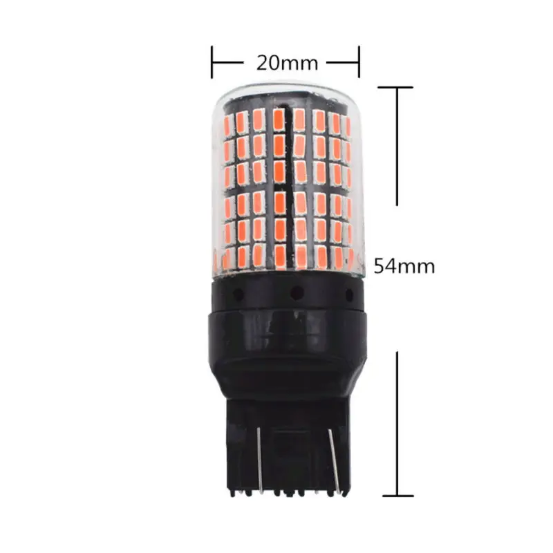 

Strobe Light Bulb T20 7443 3014 144SMD 2Pcs Brake DC 12v-24v LED Brand New