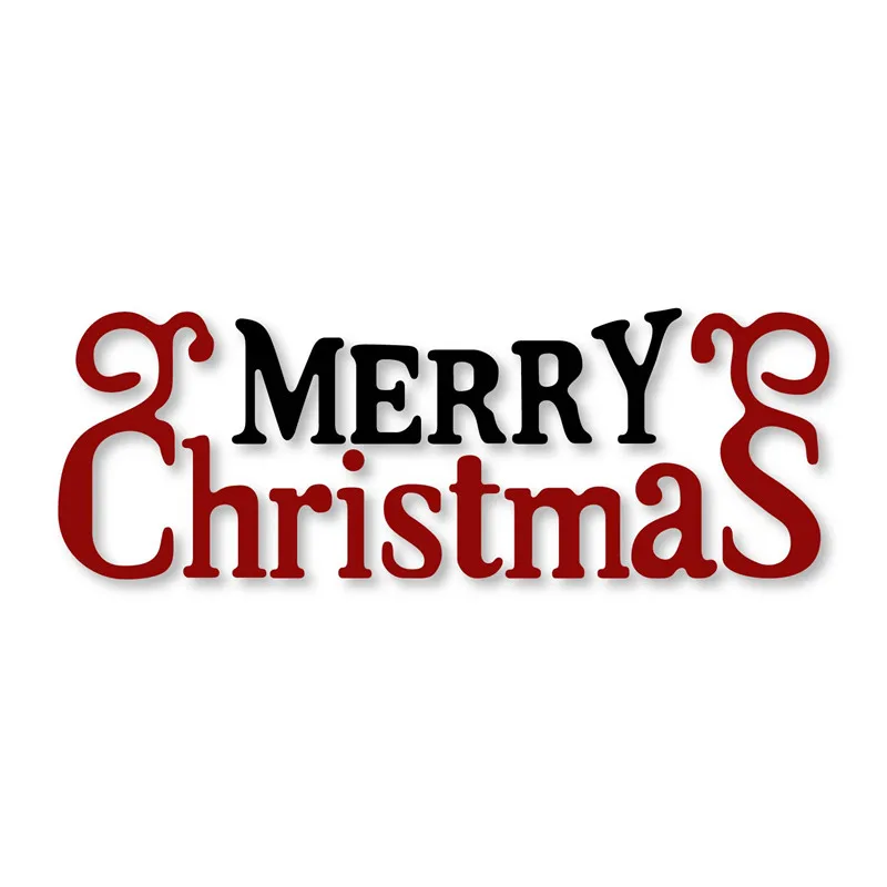 Кружева Счастливого Рождества металлические режущие штампы трафареты Ufurty для DIY