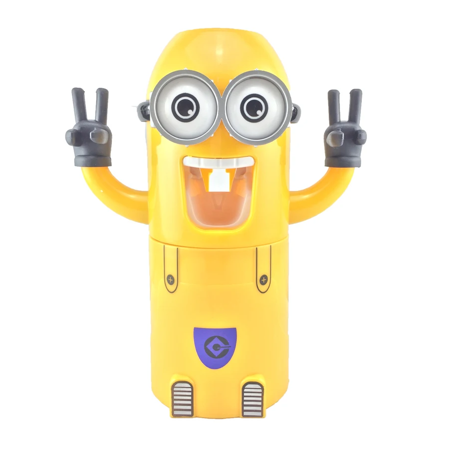Bathroom Products Automatic Toothpaste Dispenser Cute Squeezers Accessories Set Toothbrush Holder For Kids | Дом и сад