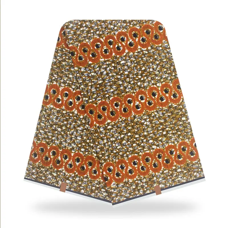 

New arrival african fabric 2020 high quality african print fabric original real wax fabric ankara wholesale