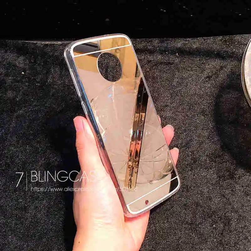 For Motorola Moto G5 G6 Plus G4 Play E5 Silicone Mirror Soft Phone case Cover | Мобильные телефоны и аксессуары