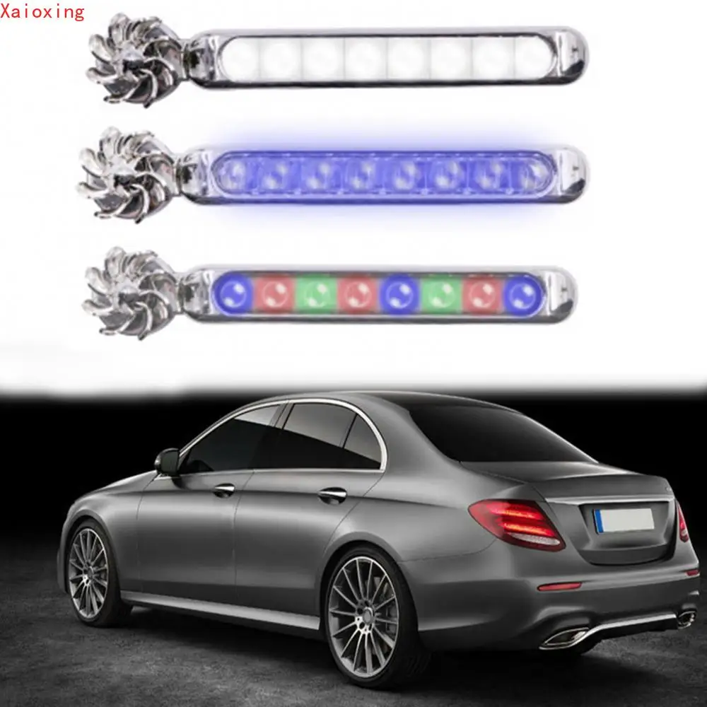 

3 Color New Wind Energy Car Light 8 LEDs Daylight Headlight Lamp Car Styling Daytime Running Light Without External Power Supply