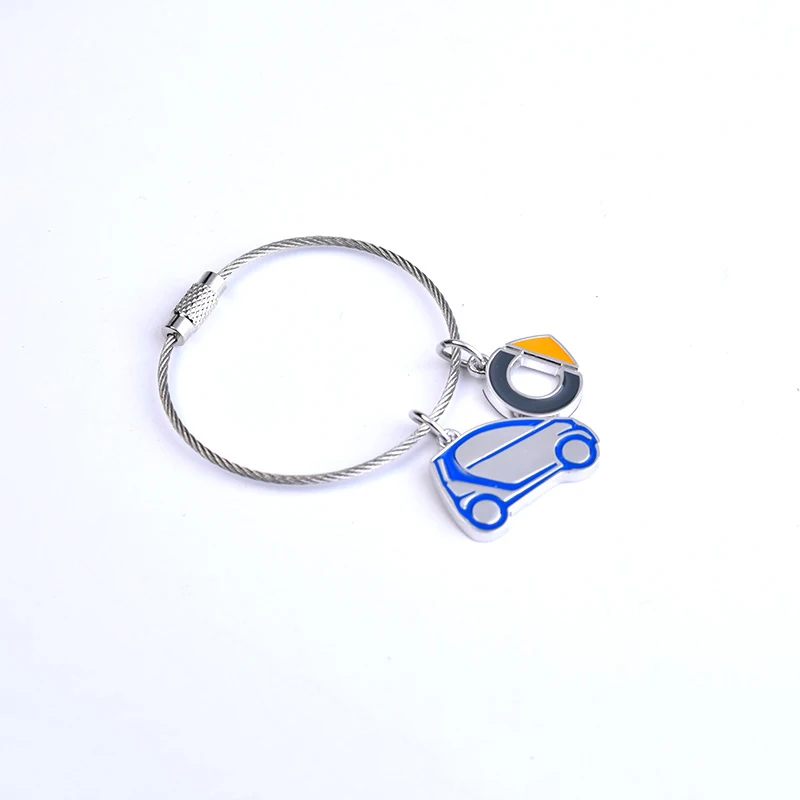 Car Keychain Car Styling Key Chain Key Ring For Smart Fortwo Forfour 453 451 450 Crossblade City Cabrio City-Coupe Roadster car accessories key cover styling automobiles for smart city coupe cabrio crossblade fortwo roadster k forfour