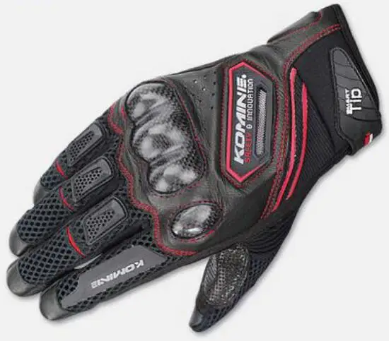 Мотоциклетные Перчатки KOMINE GK167 дышащие перчатки из сухой кожи углеродного