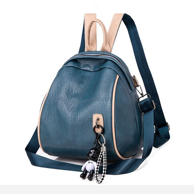 Женский ранец черный Мини Роскошный рюкзак из искусственной кожи Mochila Feminina Большой Вместительный рюкзак для девочек полукруглый спортивный рюкзак для путешествий