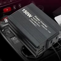 150w power inverter modified sine wave lcd display dc 12v to ac 110v dual usb car transformer convert us socket car accessories