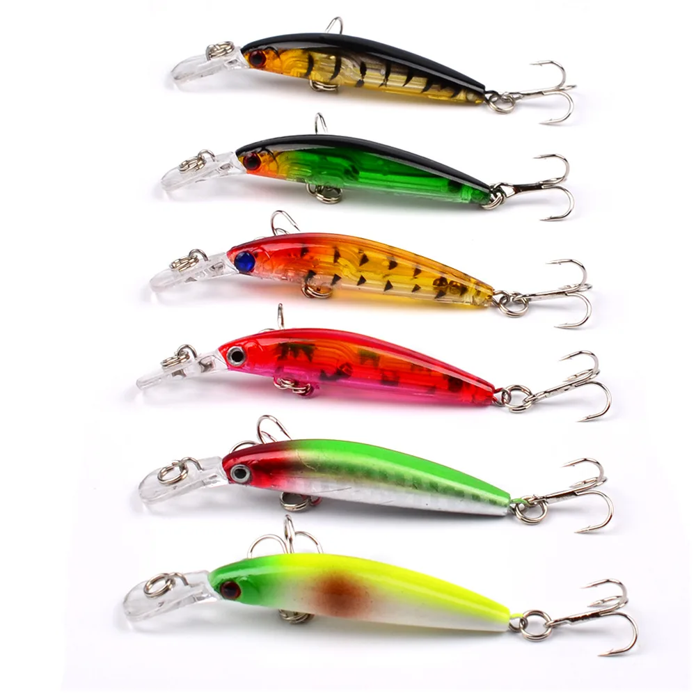 

Fishing Lure Minnow Sinking Artificial Crankbaits Fishing 7cm 3.3g Bionic Plastic Hard Baits Wobblers For Tackle Accessories