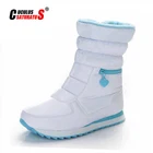 Cuculus 2021 женские зимние теплые женские ботинки на плоской подошве Короткие повседневные Зимние ботильоны с искусственным мехом женские водонепроницаемый стеганый обувь 1939