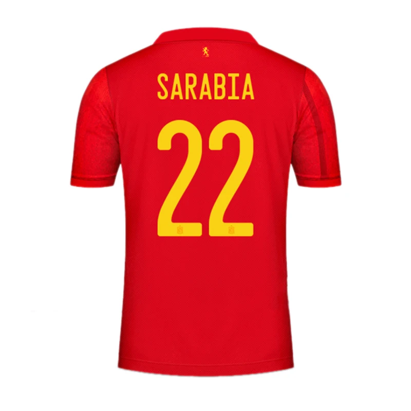 

2020-2021 Spain Shirt Morata Sarabia Koke Busquets Jersey