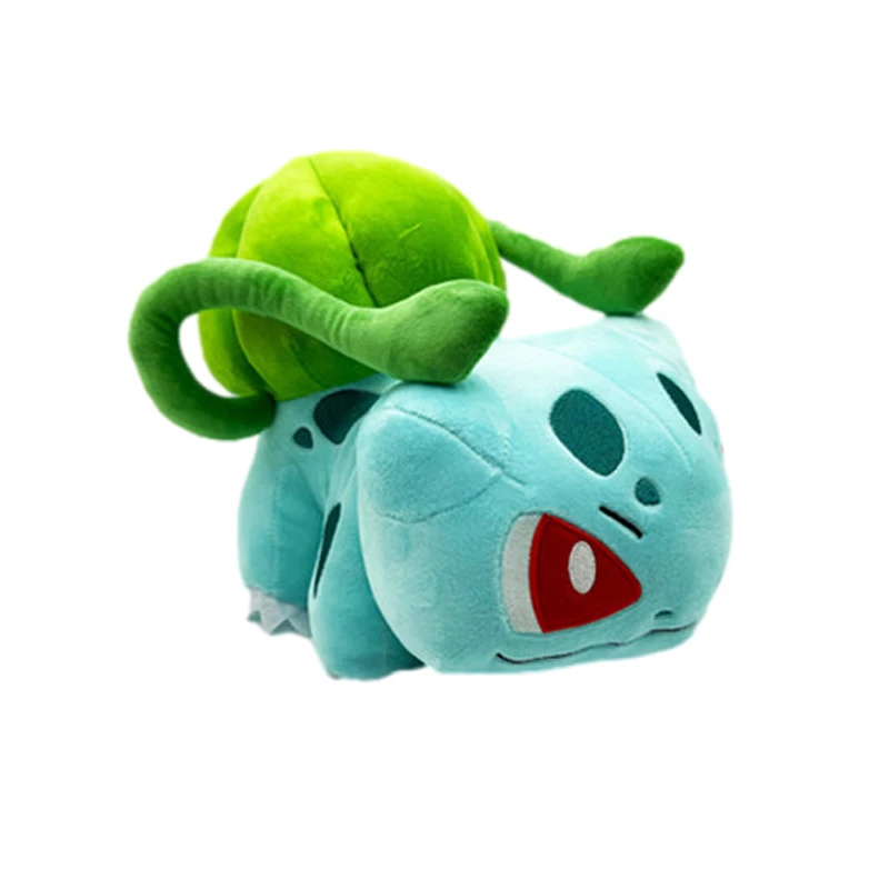 TAKARA TOMY-peluches de Pokemon de tama&ntilde;o grande para ni&ntilde;os, mu&ntilde;ecos de felpa de 30cm, Bulbasaur, suaves, 1 unidad-0