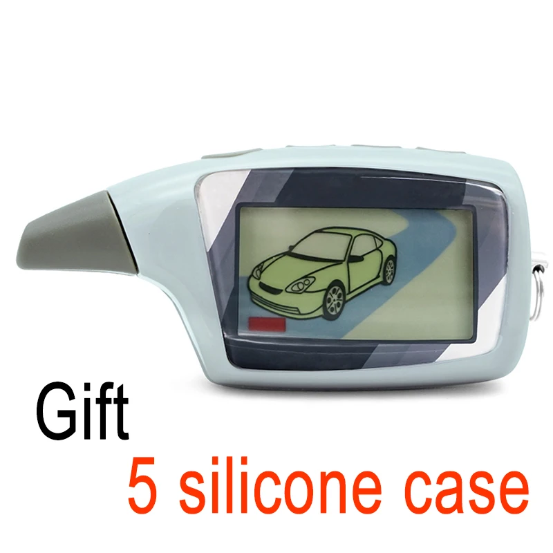 10 шт./лот M5 брелок для двухсторонней автомобильной сигнализации Scher-Khan Magicar 5 Lcd