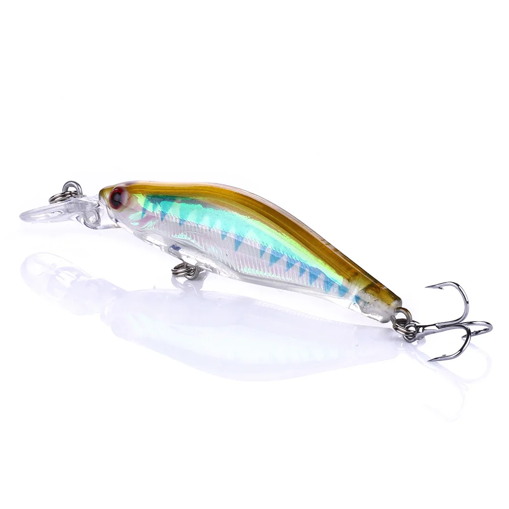 1 шт. рыболовная приманка в виде гольяна длиной 8 см 6 г|Наживки для рыбной ловли| |