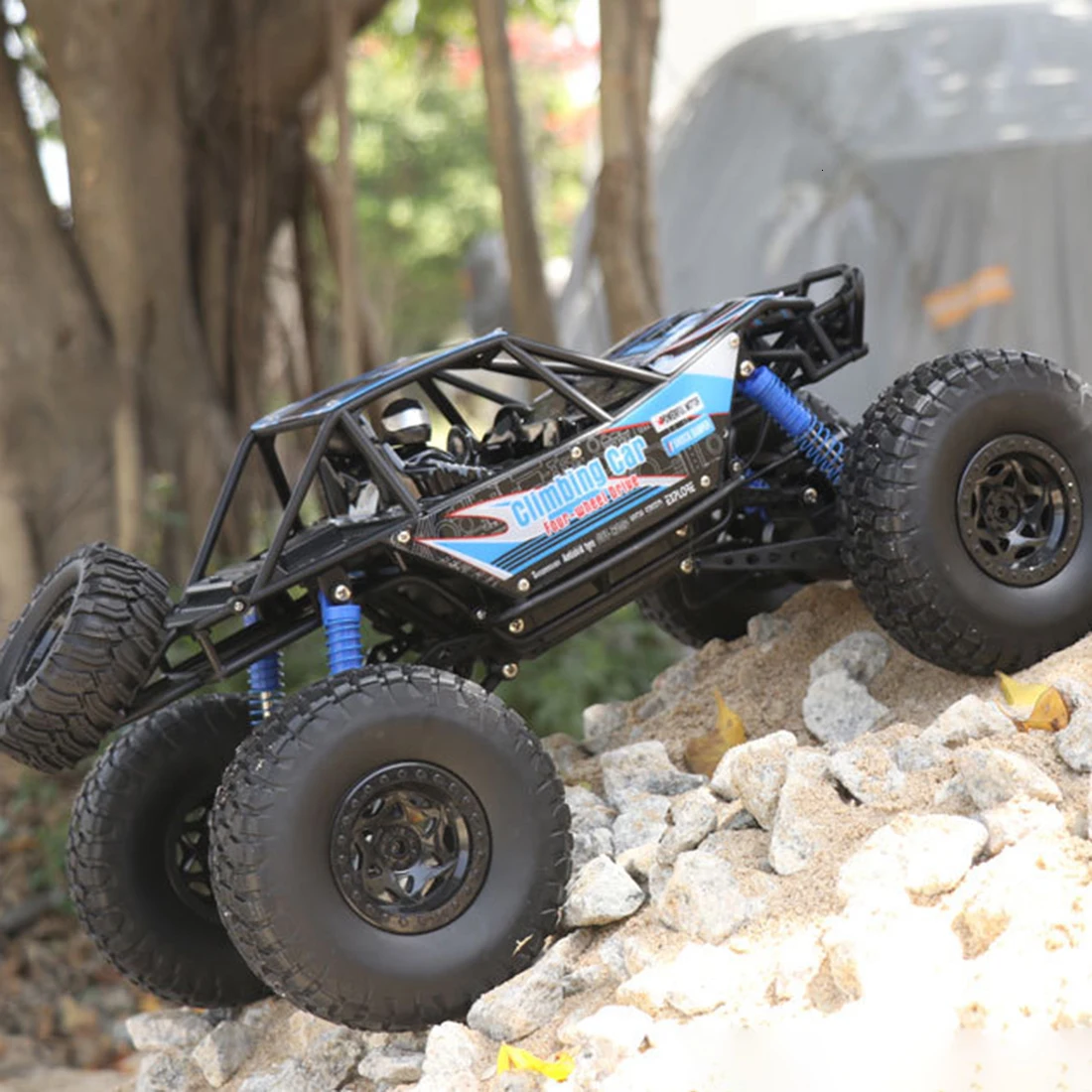 48 см 1:10 4WD 2,4G RC Monster Truck высокоскоростной гоночный автомобиль внедорожник-оранжевый