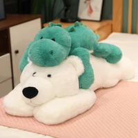 fluffy polar bearhuskydinosaurpink pig stuffed plush toys soft forest animal plush pillows home decor kawaii kids girls gift