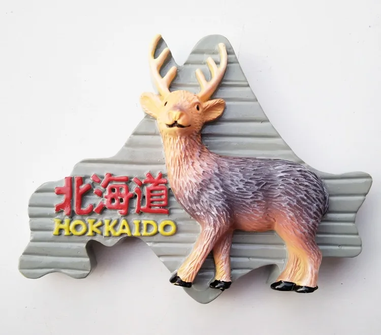 Полимерный 3d магнит на холодильник с изображением кошки Токио Fuji Kinkakuji Hokkaido Ninja