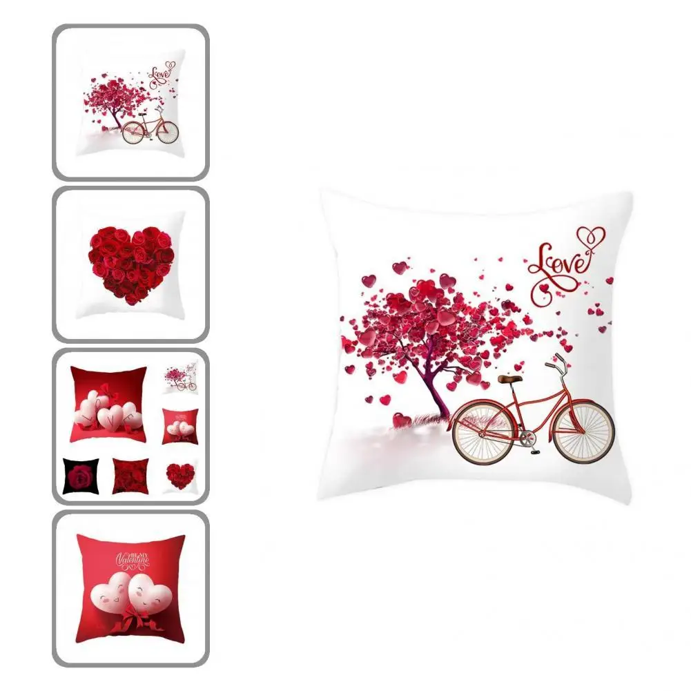 

Single Side Printed Breathable Hidden Zipper Cushion Cover for Bed Room