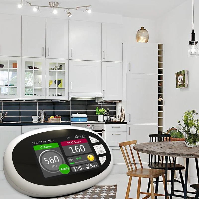 

Внутренний DM125WIFI CO2 метр 400-5000ppm монитор качества воздуха NDIR датчик