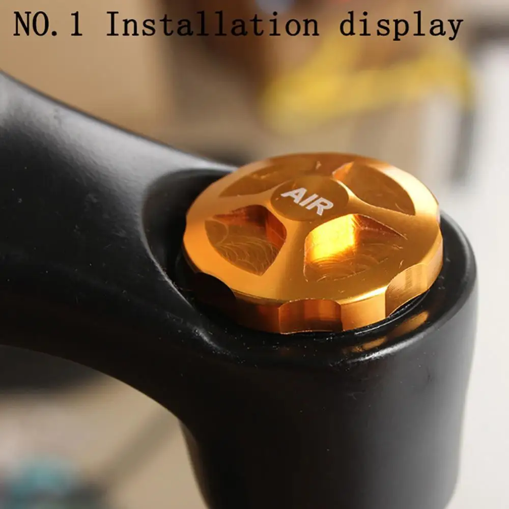 

Front Fork MTB Aluminum Alloy Mountain Bicycle Bike Gas Cover Protector Cap