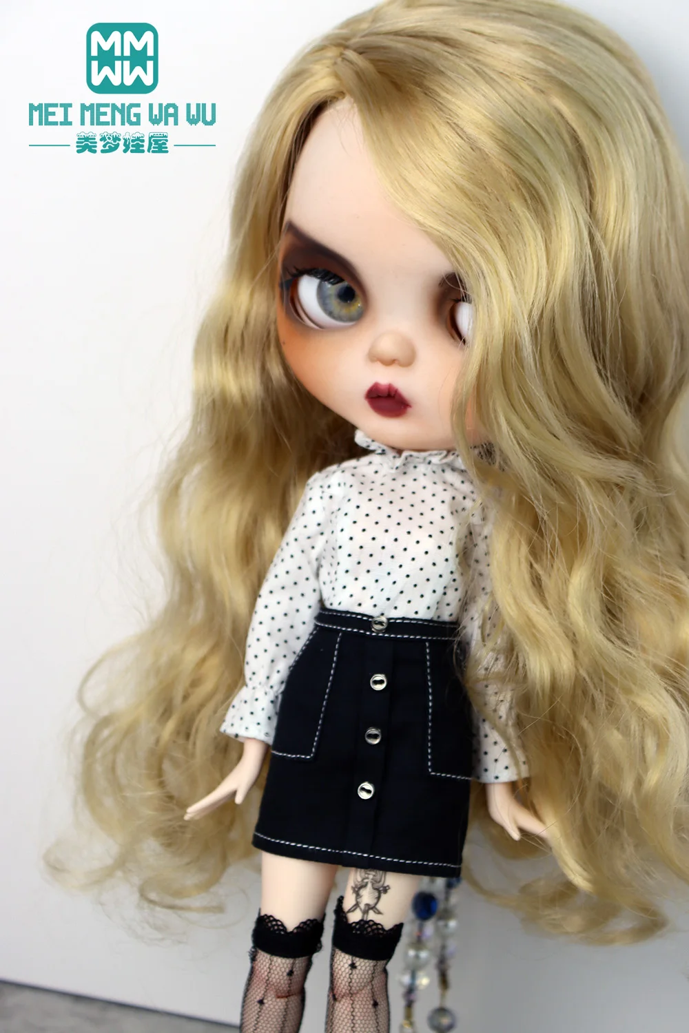 Подходит для Blyth Azone OB23 OB24 аксессуары кукол модная майка рубашка короткая юбка
