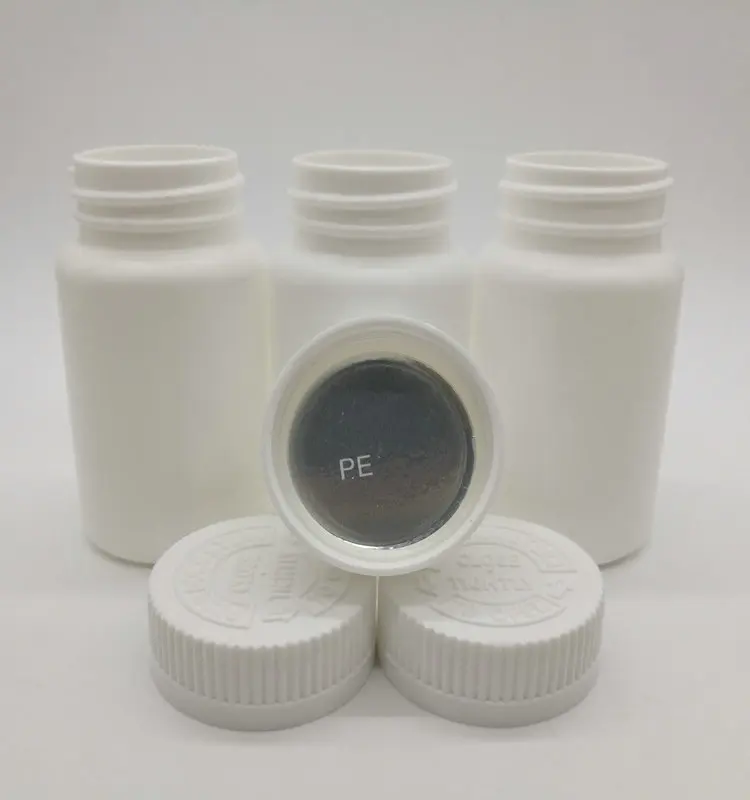

30+2sets 100ml 100cc HDPE White Empty Pharmacy Refillable Vitamin Capsules Bottles with Screw Child Safety Caps