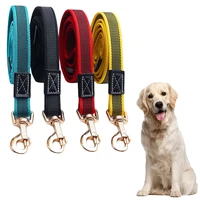 dog leash long pet lead non slip rubber nylon training walking rope work dog leashes for small medium large big dogs 2m 3m 5m