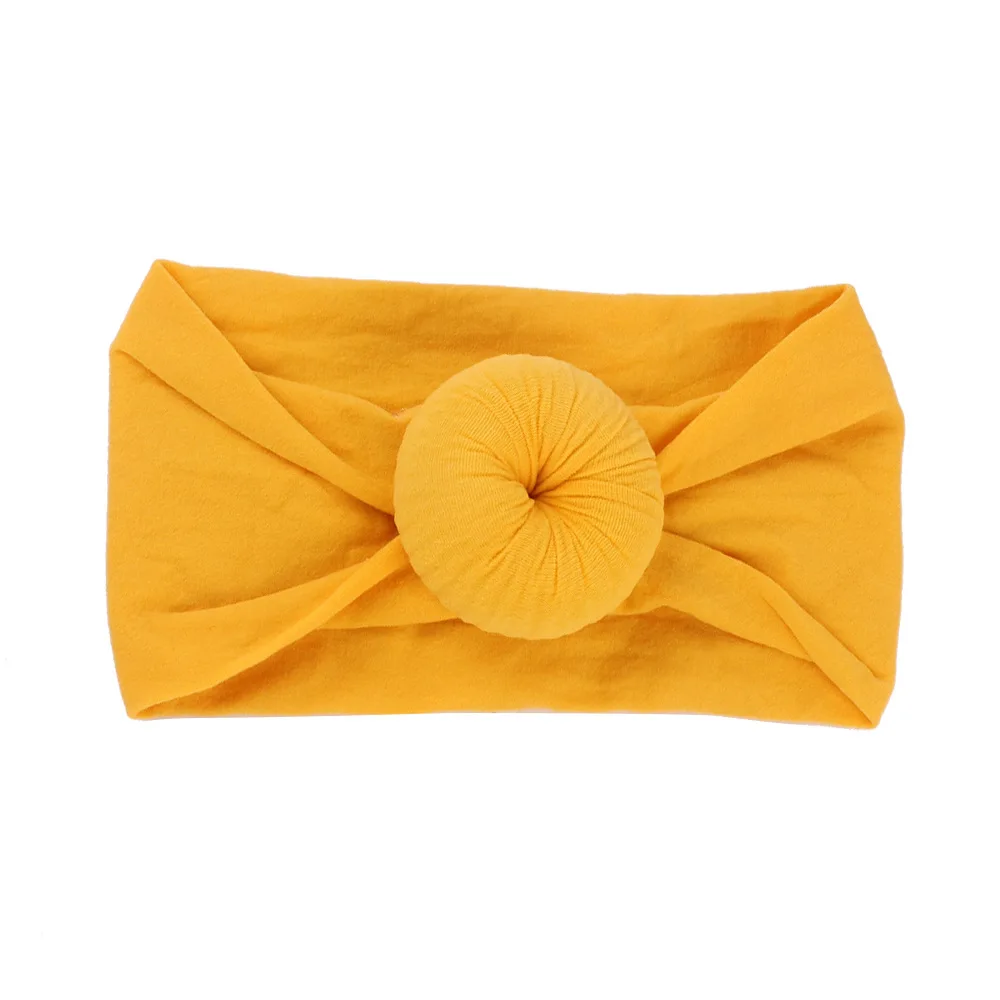 Multitrust-Diadema con lazo grande para ni&ntilde;a y beb&eacute;, turbante el&aacute;stico, envoltura para la cabeza, 0-6 a&ntilde;os-4