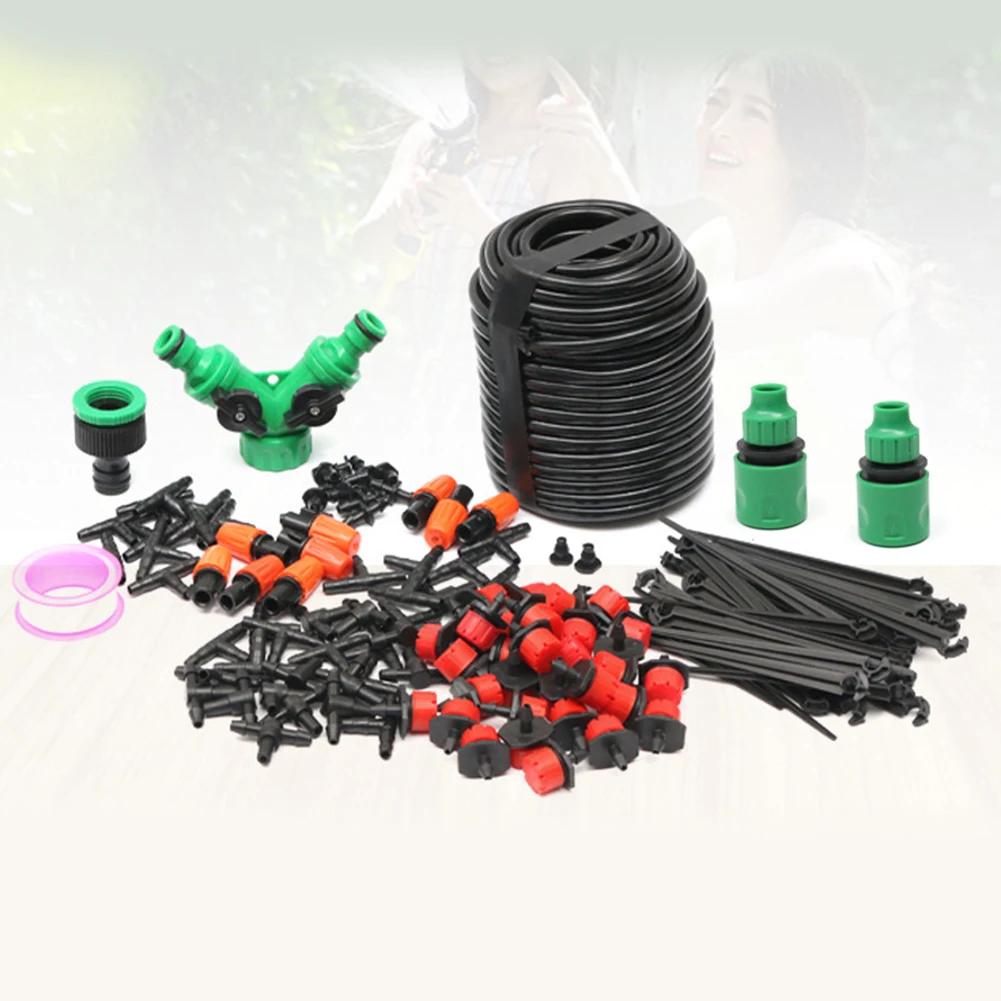 

Diy Spray Drip Mixing Set 5m/30m Adjustable Automatic Watering Irrigation Atomizing Sprinkler Home Gardening Tools Kit
