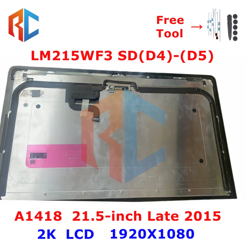 Новый ЖК-дисплей LM215WF3 SD D4 D5 Для iMac 21 5 &quotA1418 ЖК-экран в сборе с передним стеклом 2014