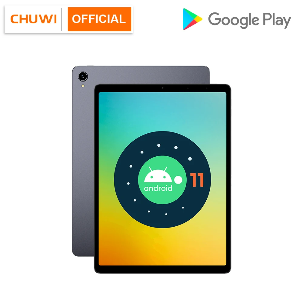 

World Premiere Tablet PC CHUWI HiPad Plus Android 11 OS 11" 2K FullView Screen Octa Core Mail-G72 GPU 4GB RAM 128GB ROM
