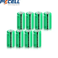10pcs 23 aaa battery 400mah 1 2v 2 3 aaa nimh rechargeable batteries flat top for solar light toys