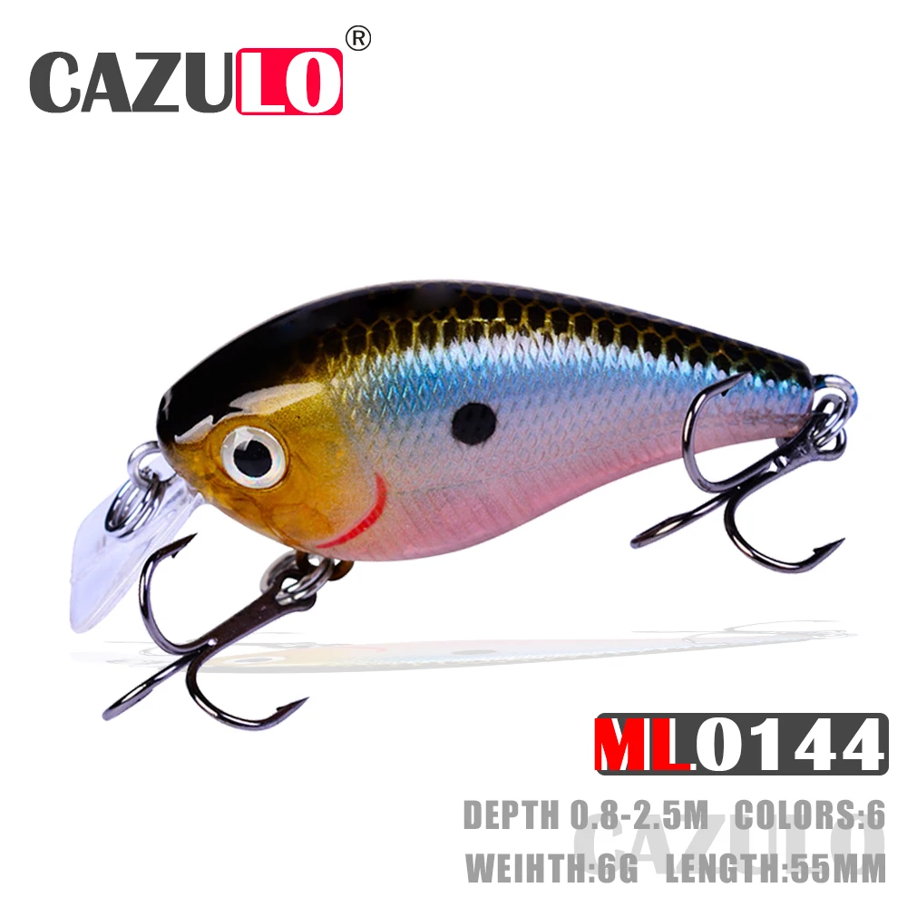 

Crankbait Fishing Lure Accesorios Floating Topwater Isca Artificial Weights 6g Baits De Pesca Wobblers Carp Fish Tackle Leurre