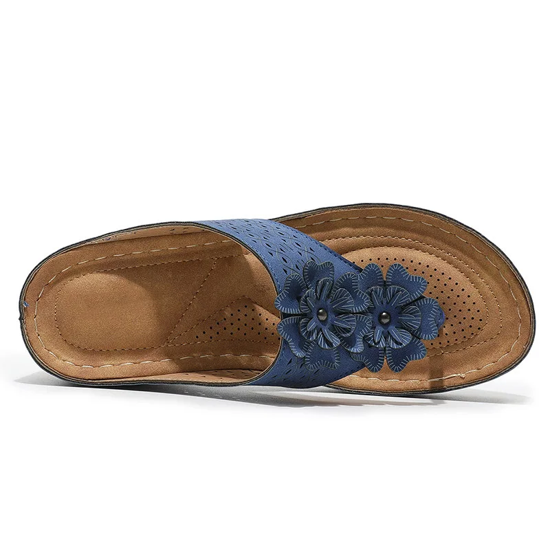

2021 New Brand Summer Wedge Platform Roman Woman Height Comfort Shoes Female 2021 Ladies Casual Footwear