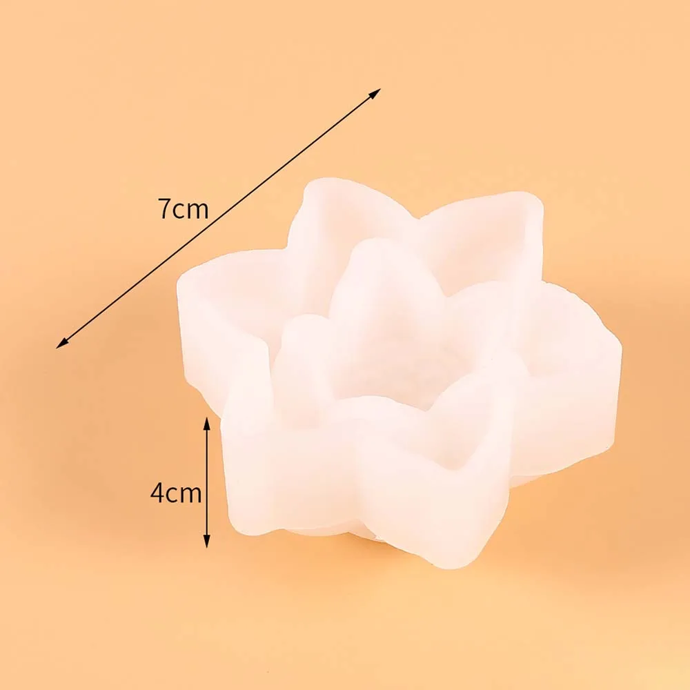 

Transparent Silicone Mold Dried Flower Resin Decorative Craft Diy Three-dimensional Lotus Mold Epoxy Resin Molds For Jewelry