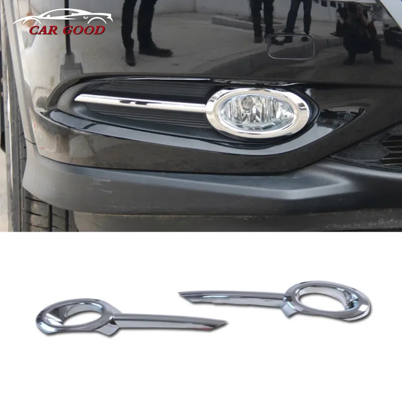

For Honda HRV HR-V Vezel 2014 2015 2016 2017 2018 Car Styling ABS Chrome Car Front Fog Light Cover Trim Foglight Protector Bezel