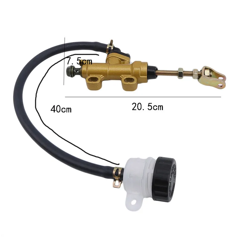 

Motorcycle Rear Brake Pump Motorcycle Rear Foot Hydraulic Brake Pump Modified Rear Brake Master Cylinder Motorcycle Spare Parts