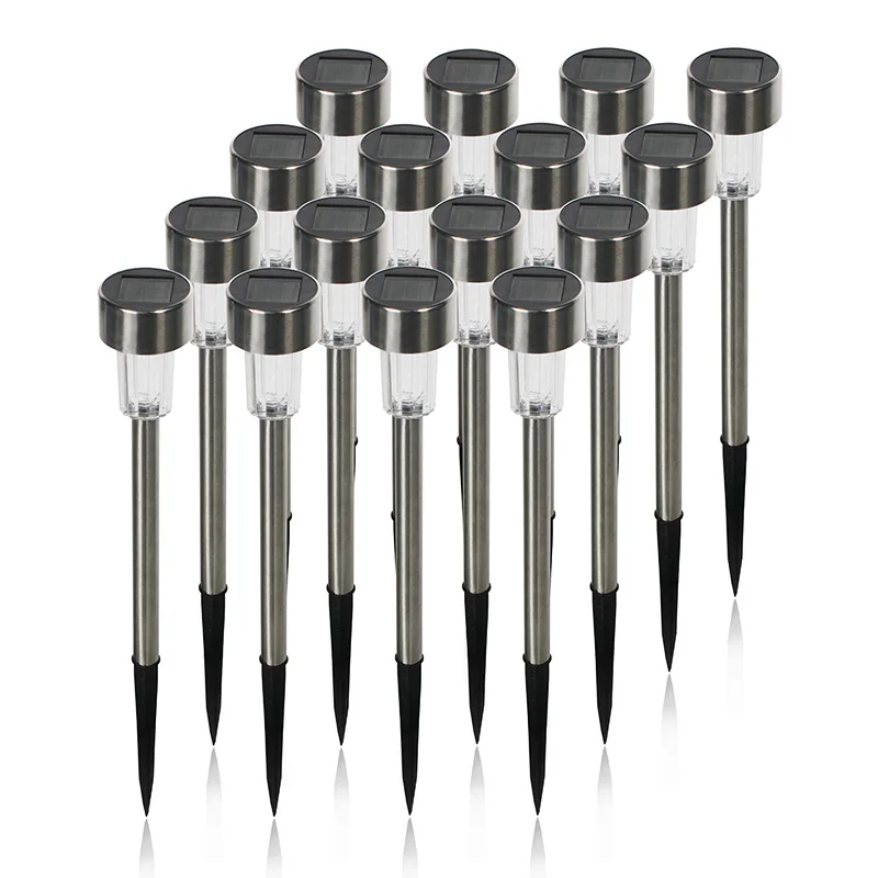 

Outdoor Solar Garden Light Led Lawn Ground Lamp Waterproof Landscape Spotlights Built-In Stakes Auto for Garden Decoration