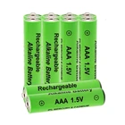 2-10 шт., щелочные перезаряжаемые батарейки AAA 1,5 в, 3000 мАч