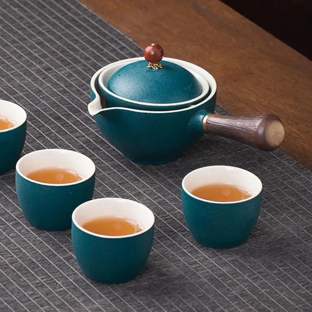 Керамический чайный горшок 160 мл домашний кунг-фу Улун фильтр чайница с боковой