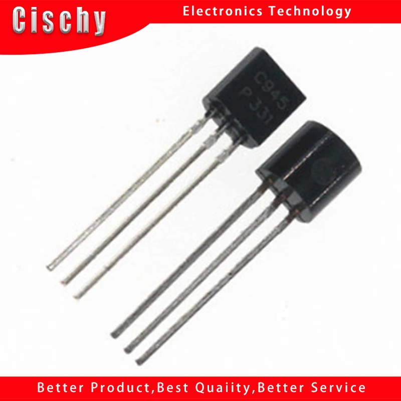 

Triode to-92 C945 2SC945, 1 шт./лот, 50 В/0,1 а/0,5 Вт/250 МГц, оптовая продажа электроники