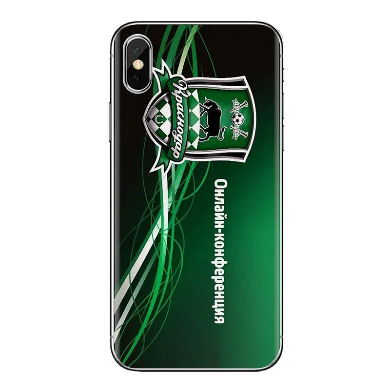 Мягкие прозрачные чехлы с логотипом FC Krasnodar Byki футбол для huawei mate Honor 4C 5C 5X6X7 7A 7C 8 9 10