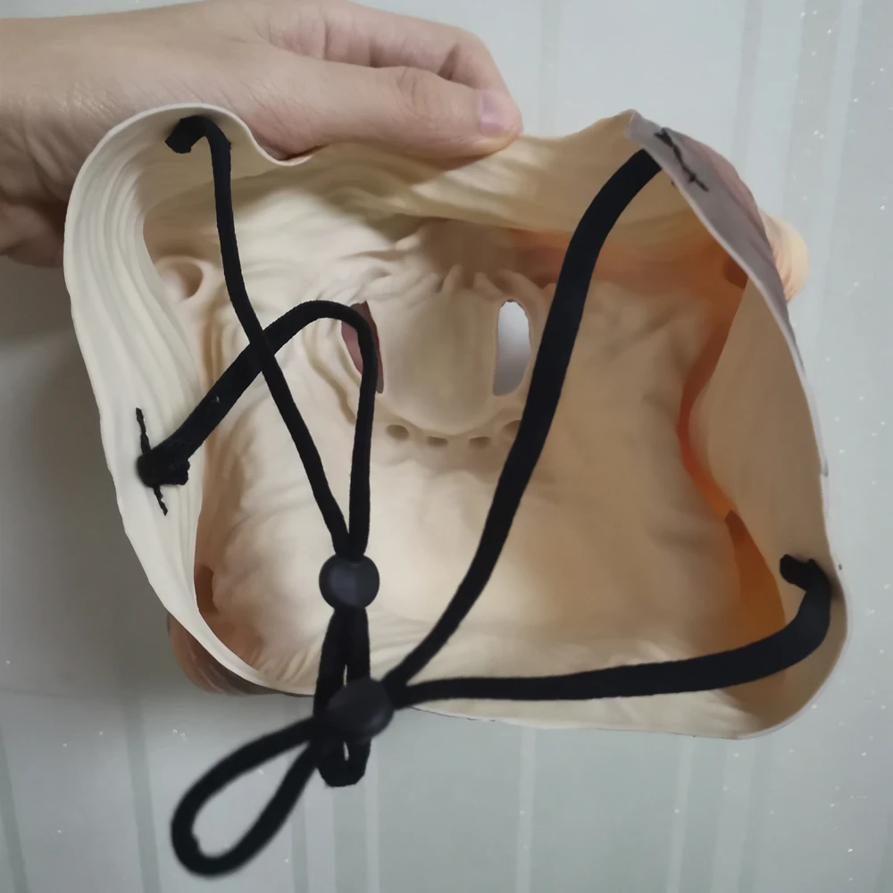 

Predator Mask Latex Scary Beast Fangs Face Masks Mouth Halloween Prop