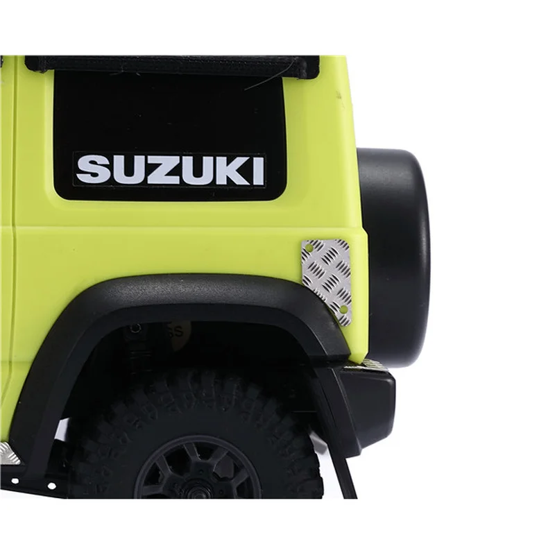 

DJ Metal Rear Front Anti-skid Plate for XIAOMI Suzuki JIMNY Modification Upgrade Parts RC Car Decorative Sheet Anti Skid Plates